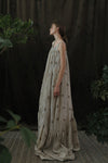Mutedance 24 Spring/Summer Printed Long Skirt MD-MD24SS06-CELADON PM135